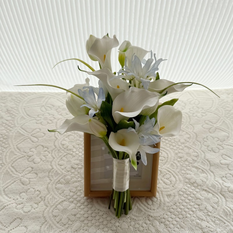 Home Decor Location - ins small fresh white and blue