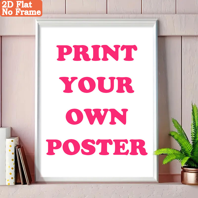 Home Decor Theme - Custom Frameless Photo Canvas Printing Print