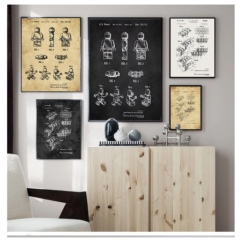 Home Decor Ikea - Scandinavian Simple Retro Wall Art Creative