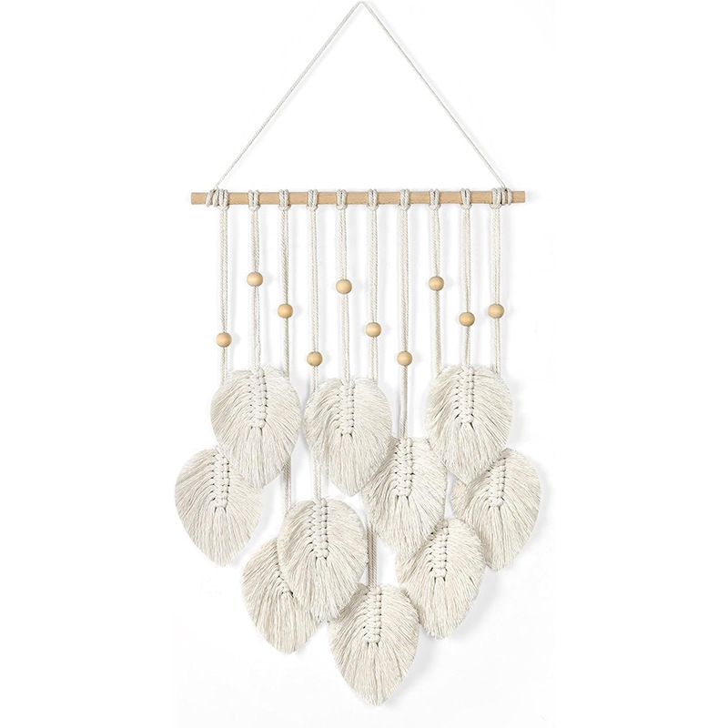 Bohemian Macramé Leaf Wall Han - Macrame Wall Hanging review and price