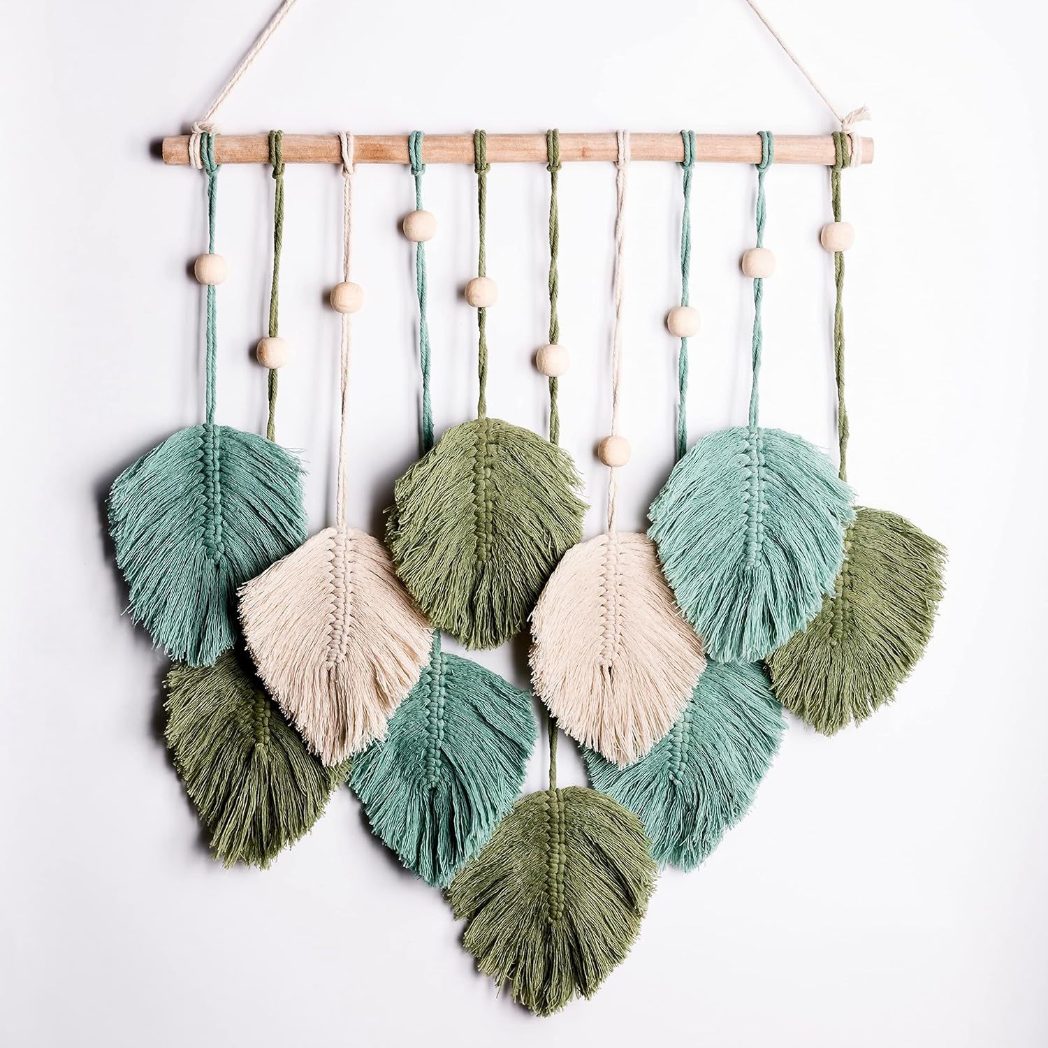 Bohemian Macramé Leaf Wall Han - Macrame Wall Hanging review and price