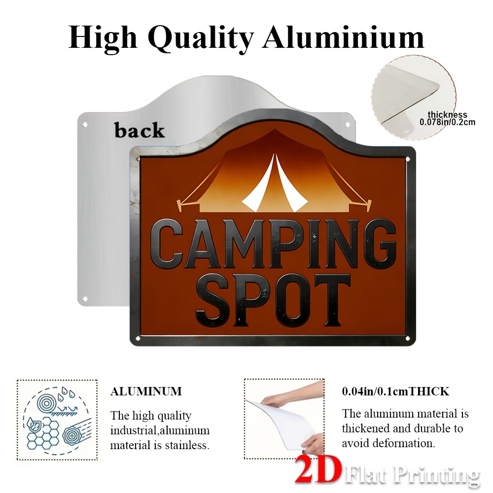 1pc 2D Flat Sign Artwork Depic - Home Decor Location review and price