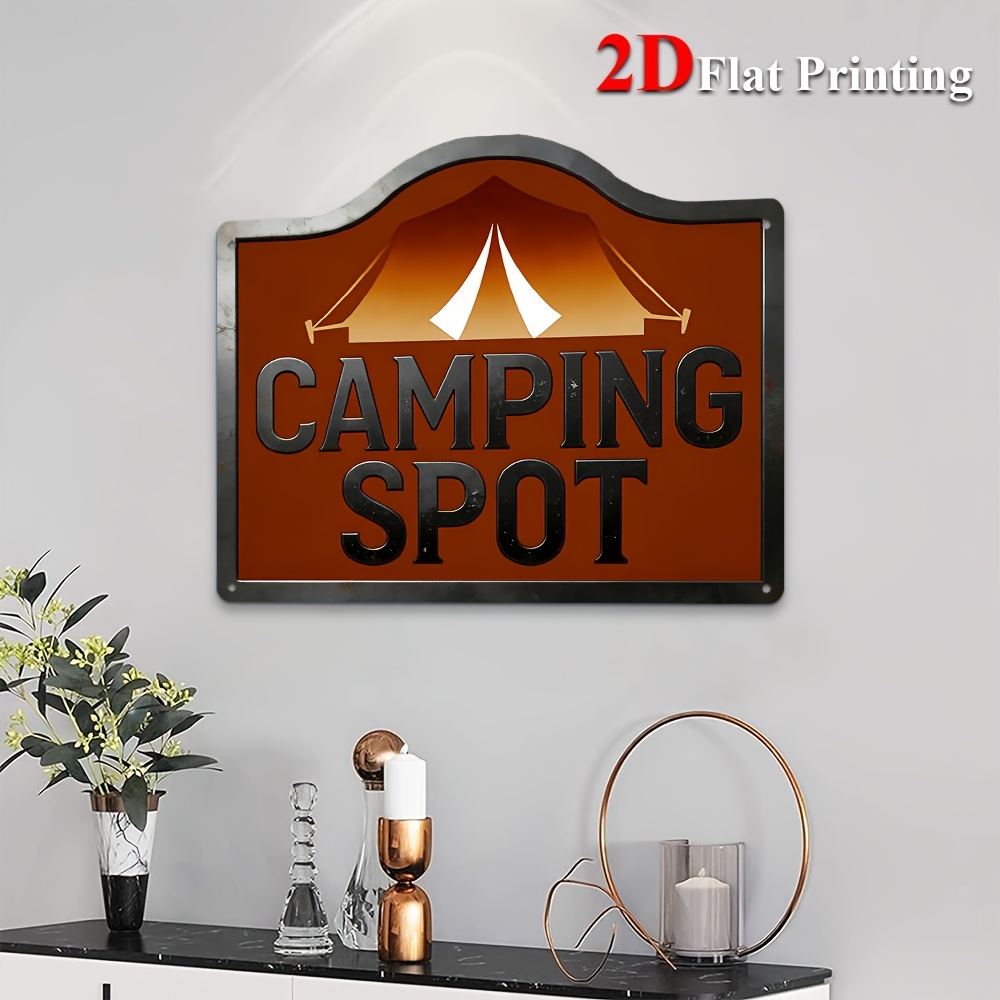 1pc 2D Flat Sign Artwork Depic - Home Decor Location review and price