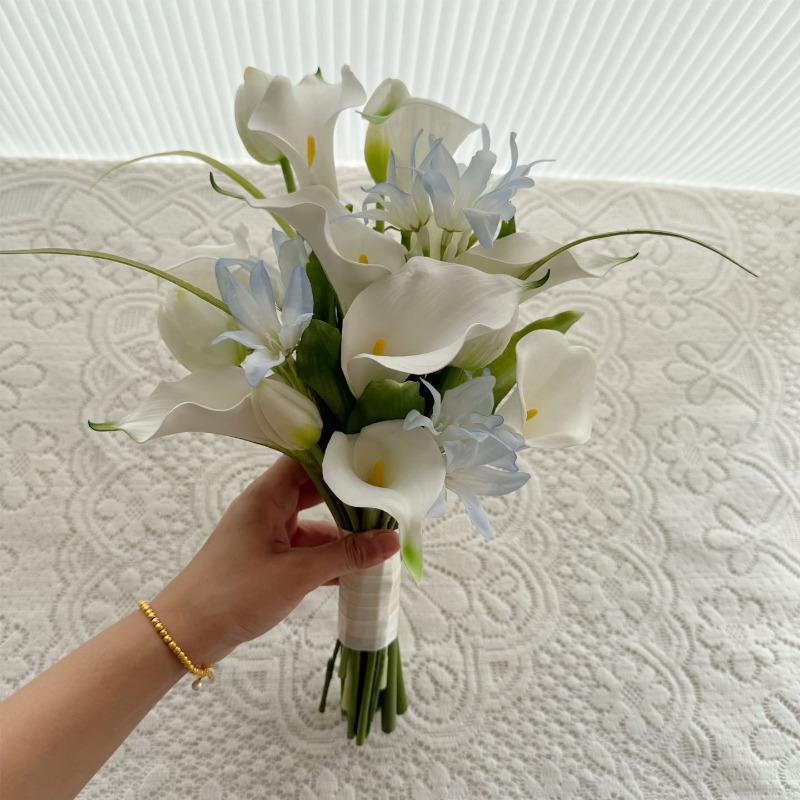 ins small fresh white and blue - Home Decor Location review and price