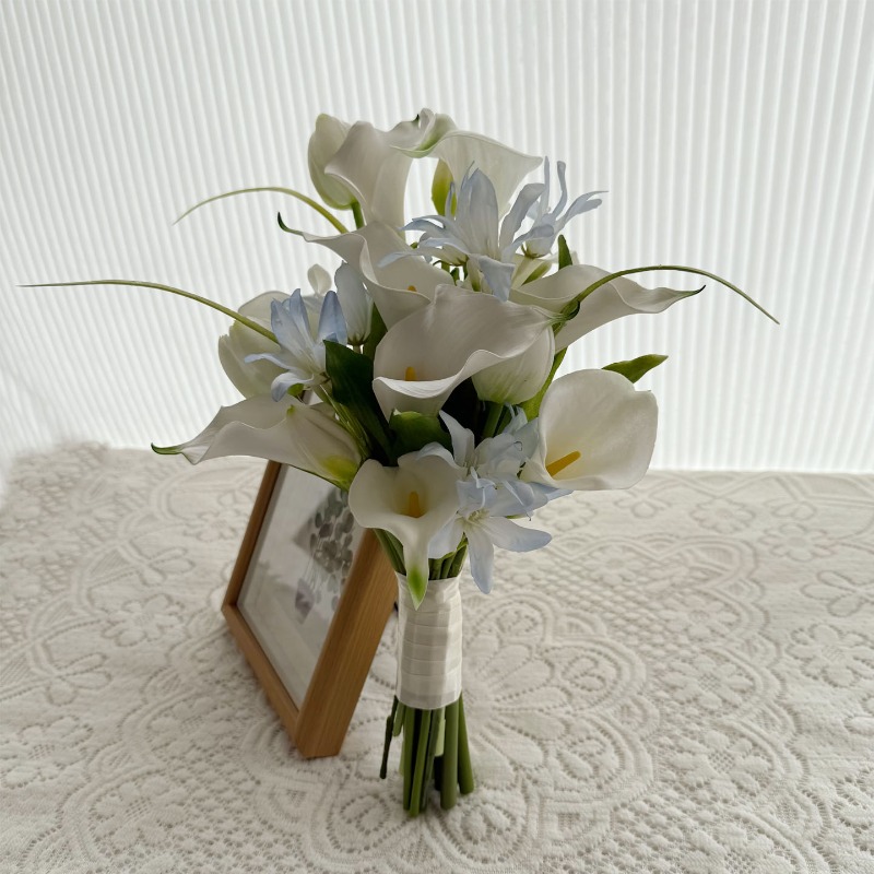 ins small fresh white and blue - Home Decor Location review and price