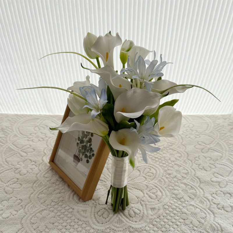 ins small fresh white and blue - Home Decor Location review and price