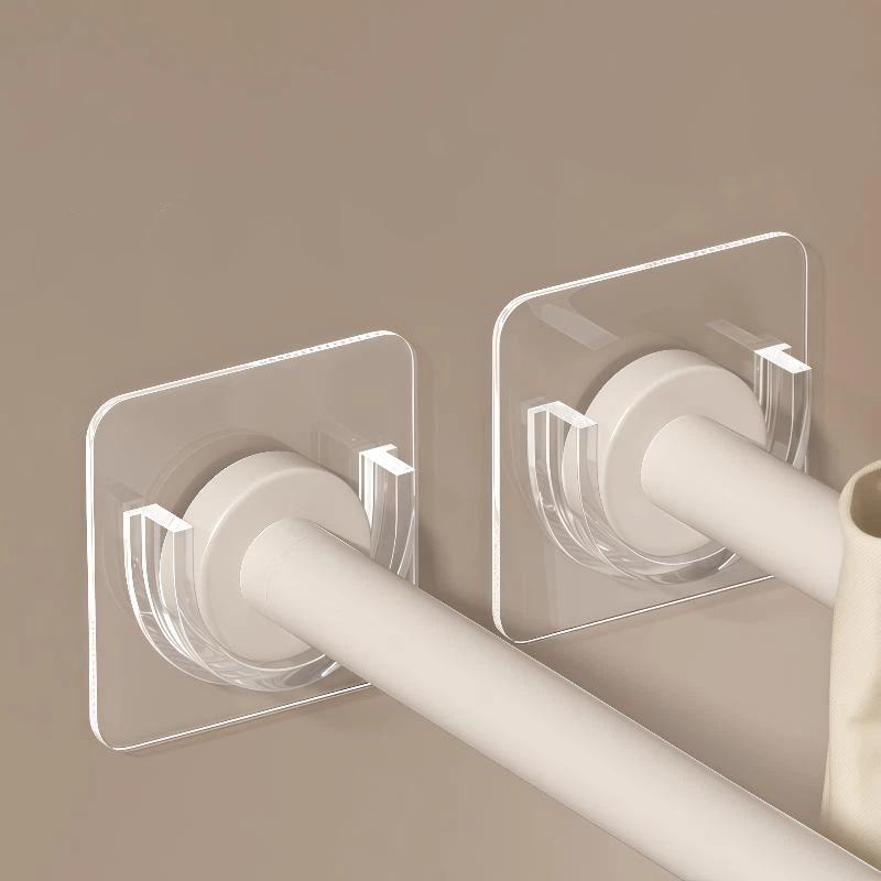 No Drill Transparent Self Adhe - Home Decor Curtain review and price