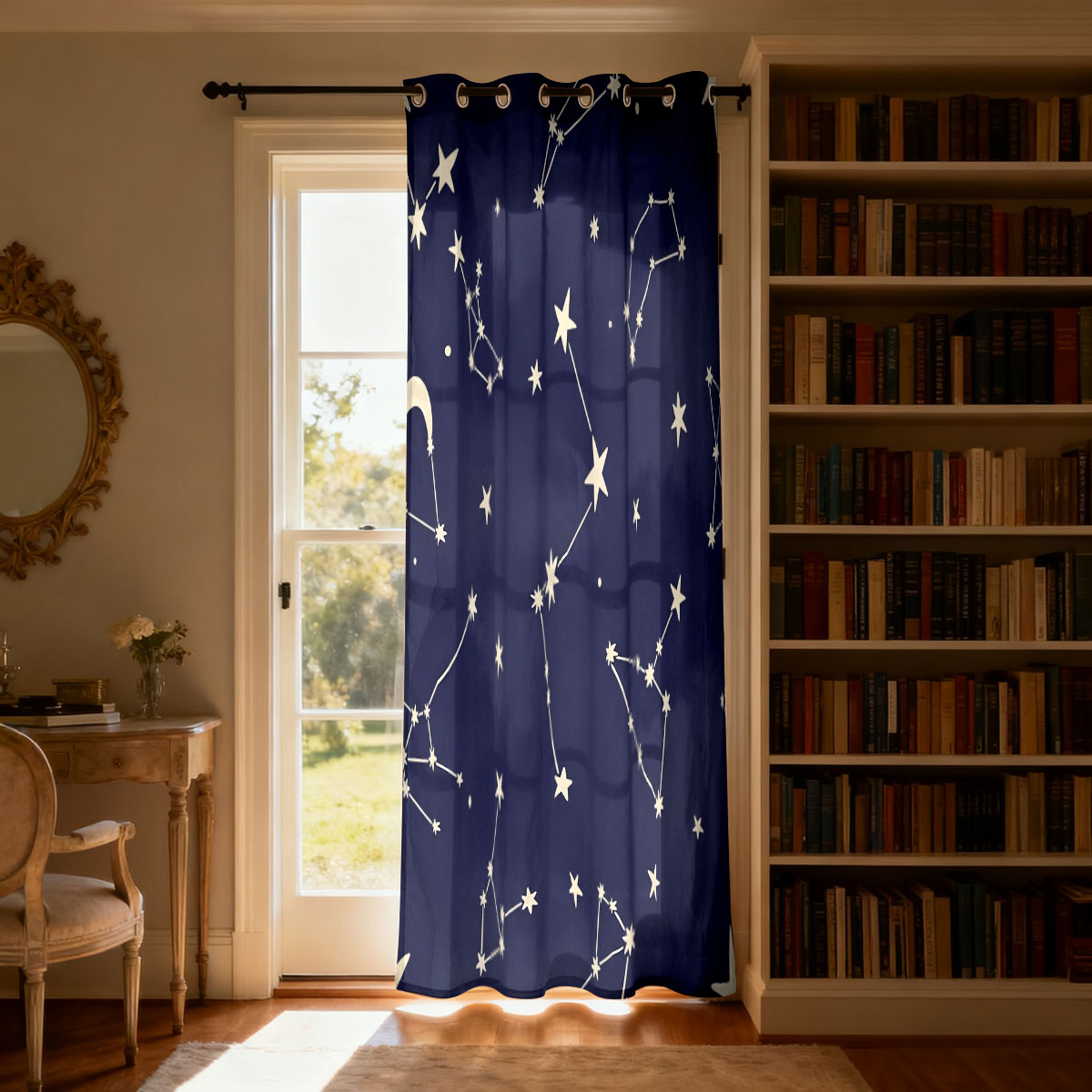 1pc Retro Rose Floral Single L - Home Decor Curtain review and price