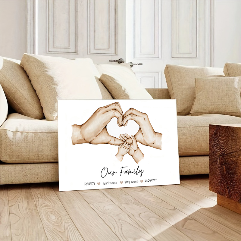 Personalized Custom Family Han - Home Decor Theme review and price