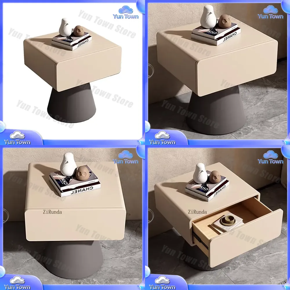 Small Cream Bedside Table with - Home Decor Ikea review and price