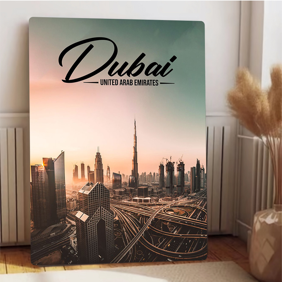 Dubai Cityscape Metal Wall Art - Home Decor Uae review and price