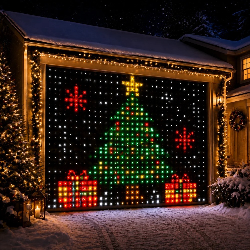 LED Pixel Curtain Lights Bluet - Home Decor Curtain review and price