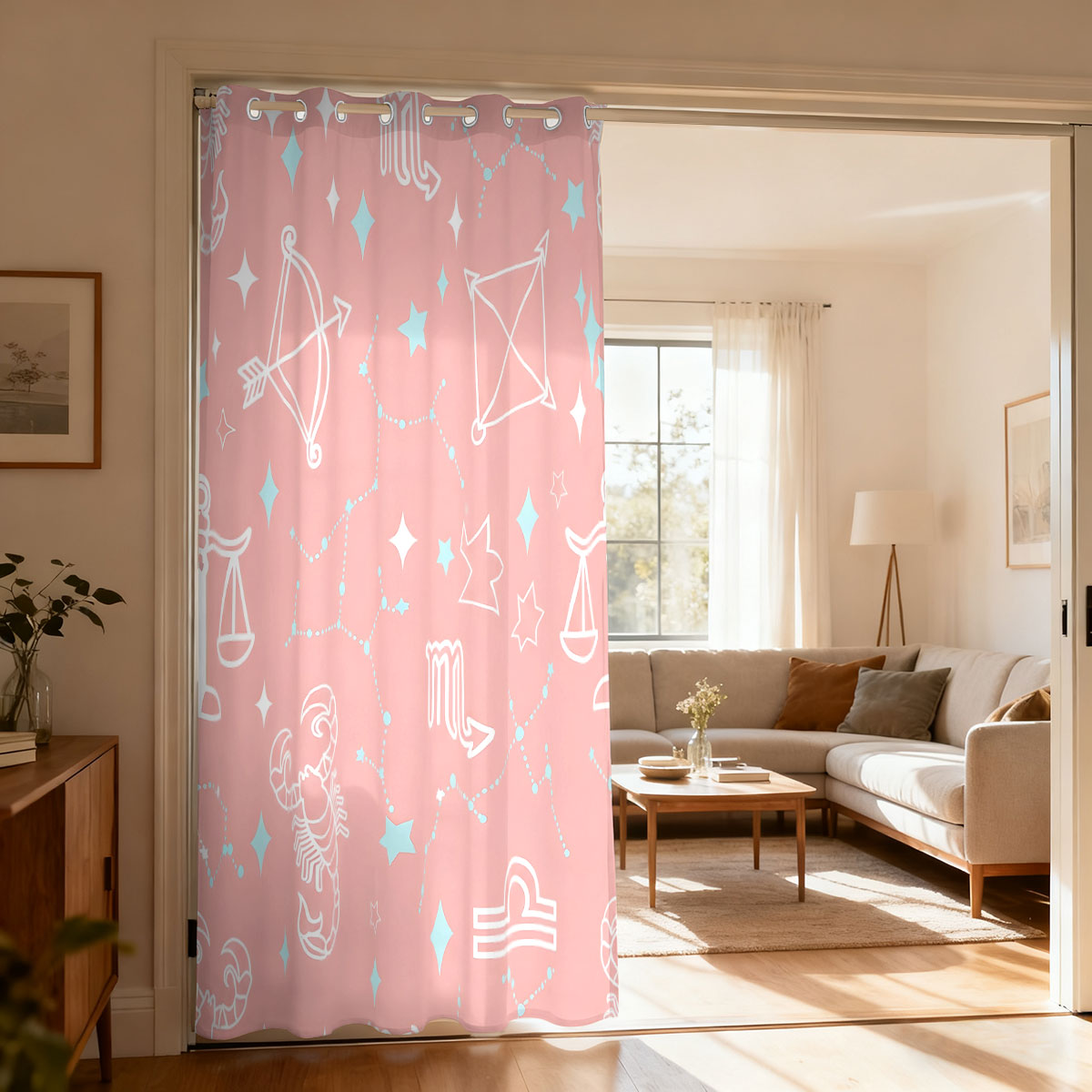1pc Starry Sky Constellation P - Home Decor Curtain review and price