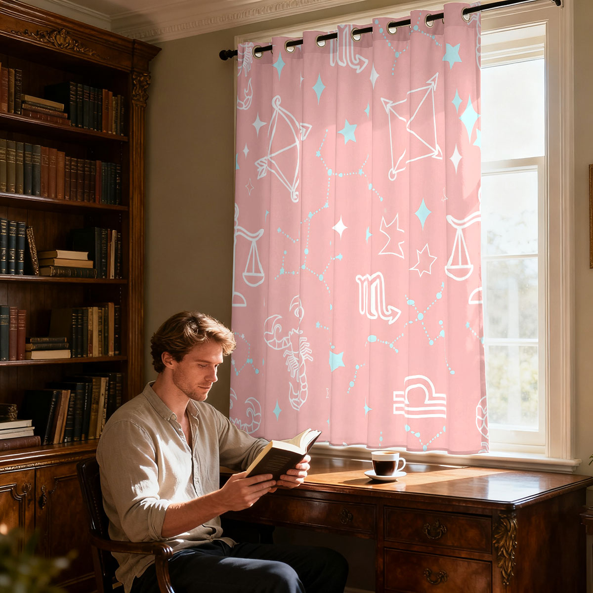 1pc Starry Sky Constellation P - Home Decor Curtain review and price