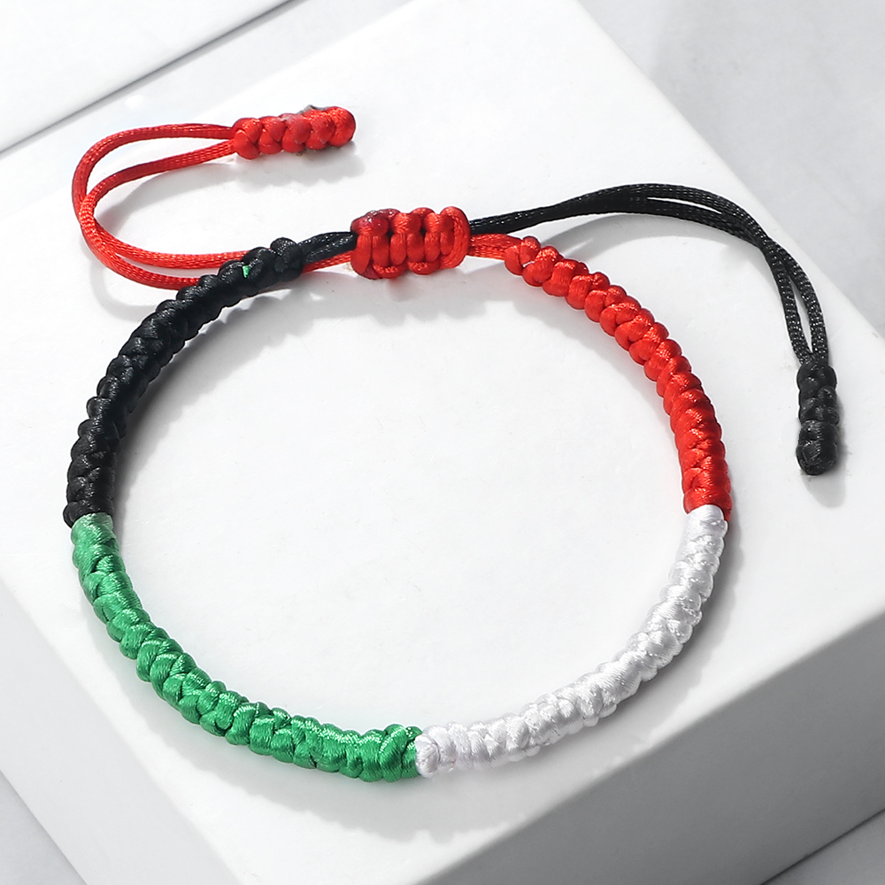 Palestine Flag String Bracelet - Home Decor Uae review and price