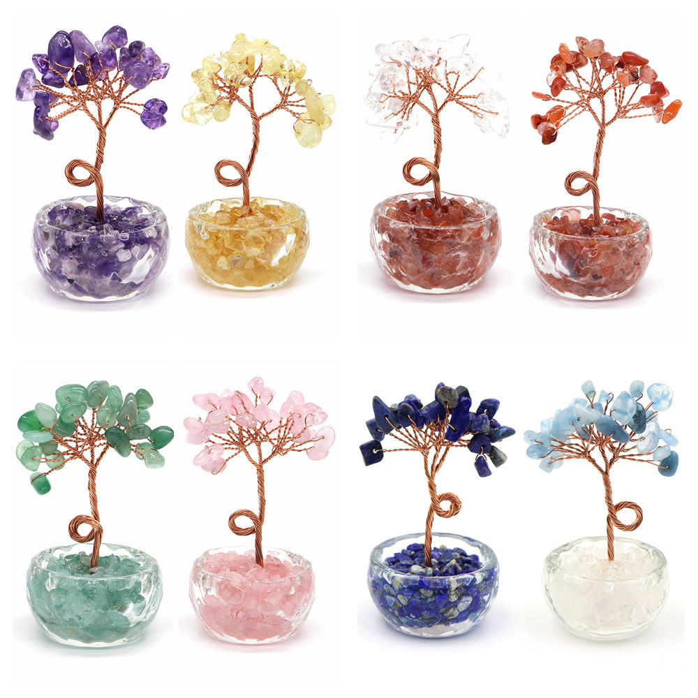 Natural Gemstone Crystal Lucky - Home Decor Theme review and price