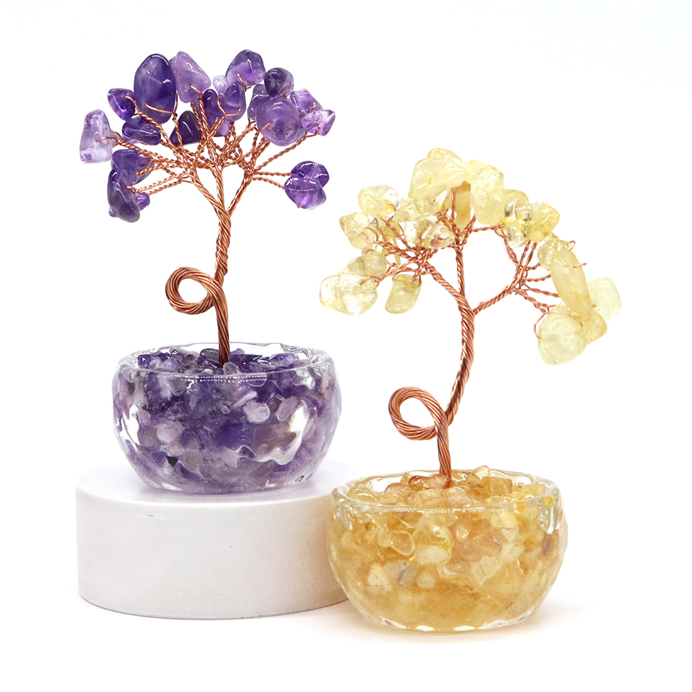 Natural Gemstone Crystal Lucky - Home Decor Theme review and price