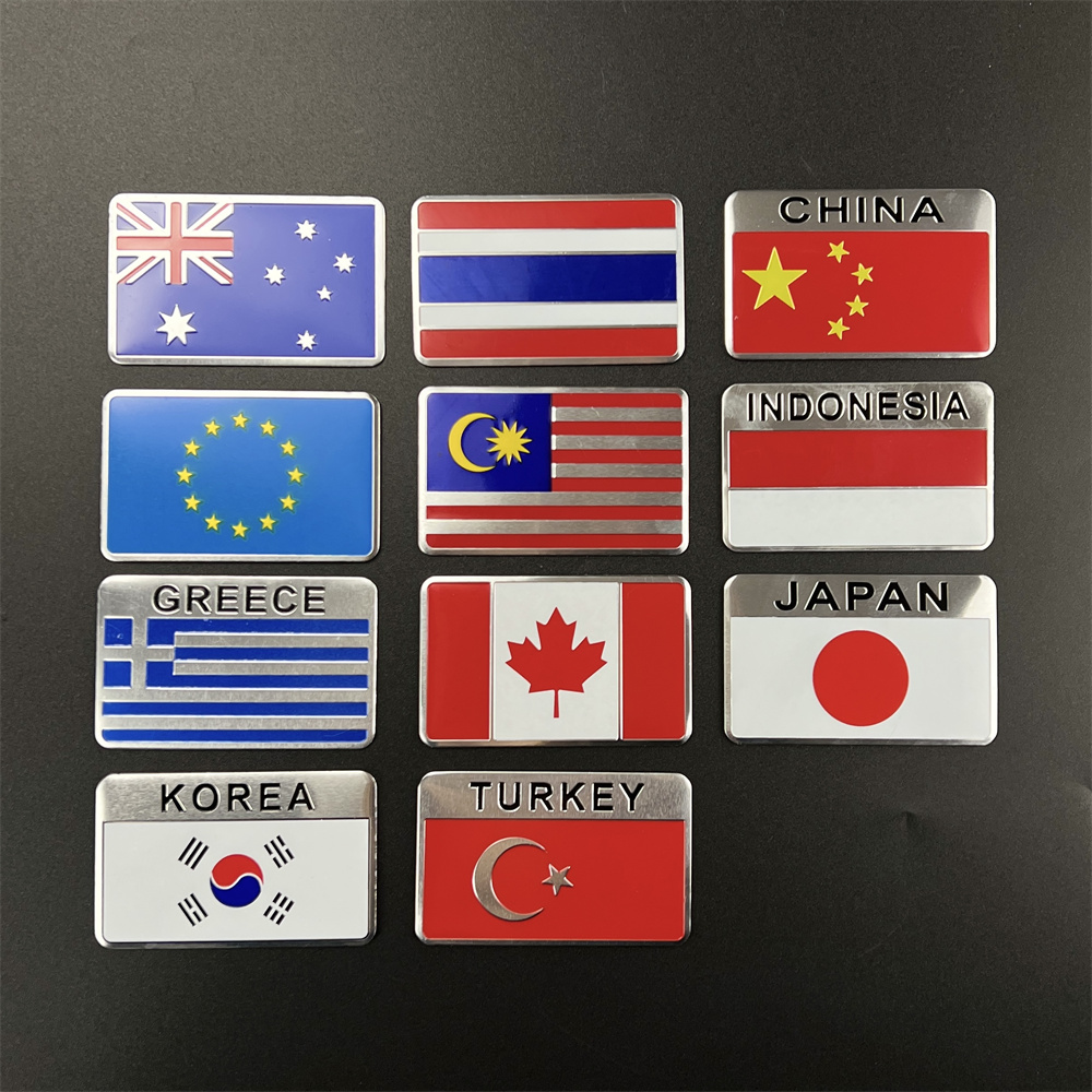Aluminum Sticker National Flag - Home Decor Uae review and price
