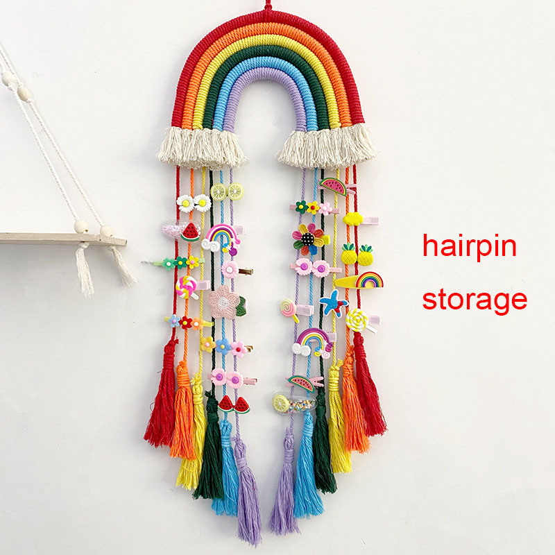 Cotton Rope Woven Rainbow Hang - Macrame Wall Hanging review and price