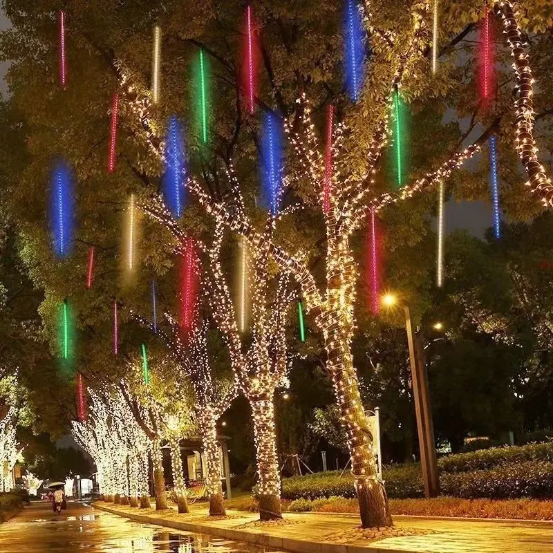 30/50CM LED Meteor Shower Rain - Home Decor Fallout 4 review and price