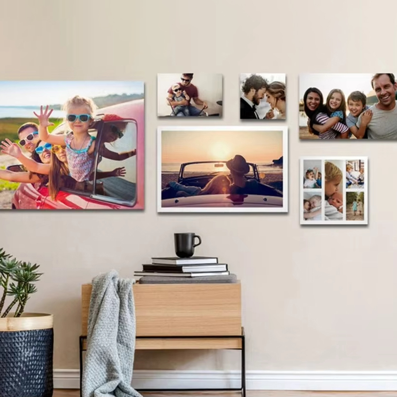 Custom Frameless Photo Canvas  - Home Decor Theme review and price