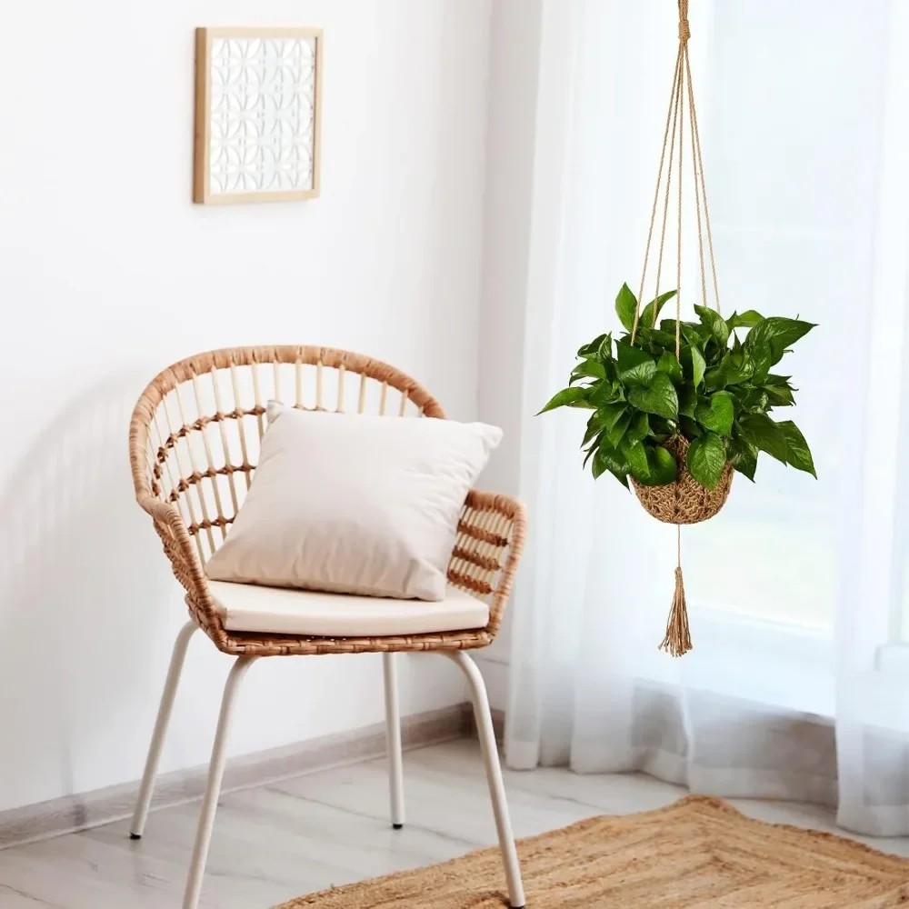 1/2Pcs Handmade Macrame Plant  - Macrame Wall Hanging review and price