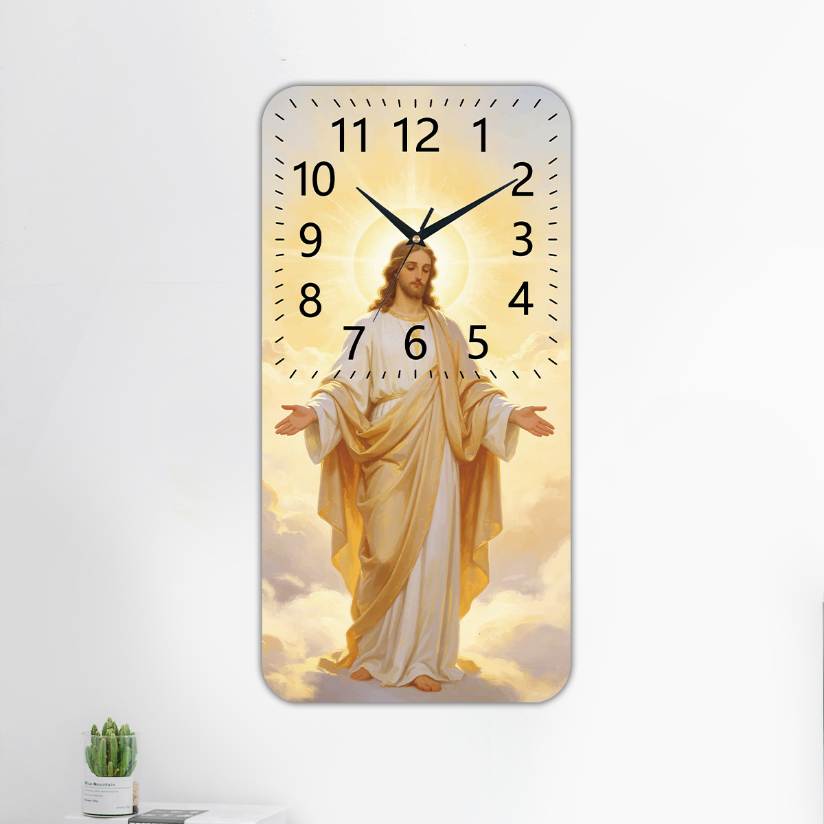 1pc Wooden Rectangular Prayer  - Home Decor Location review and price
