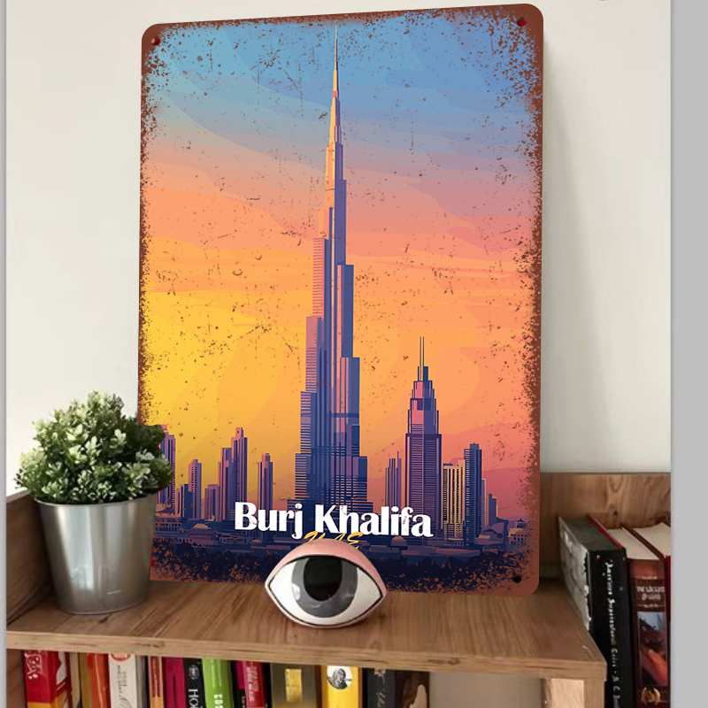 Burj Khalifa Dubai UAE Skyline - Home Decor Uae review and price