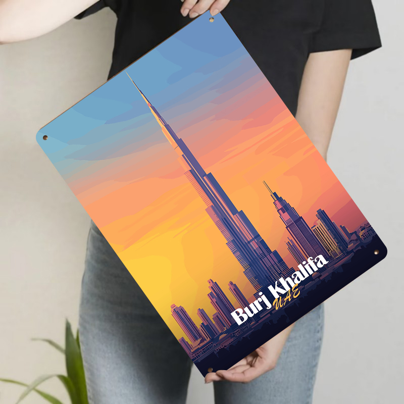 Burj Khalifa Dubai UAE Skyline - Home Decor Uae review and price