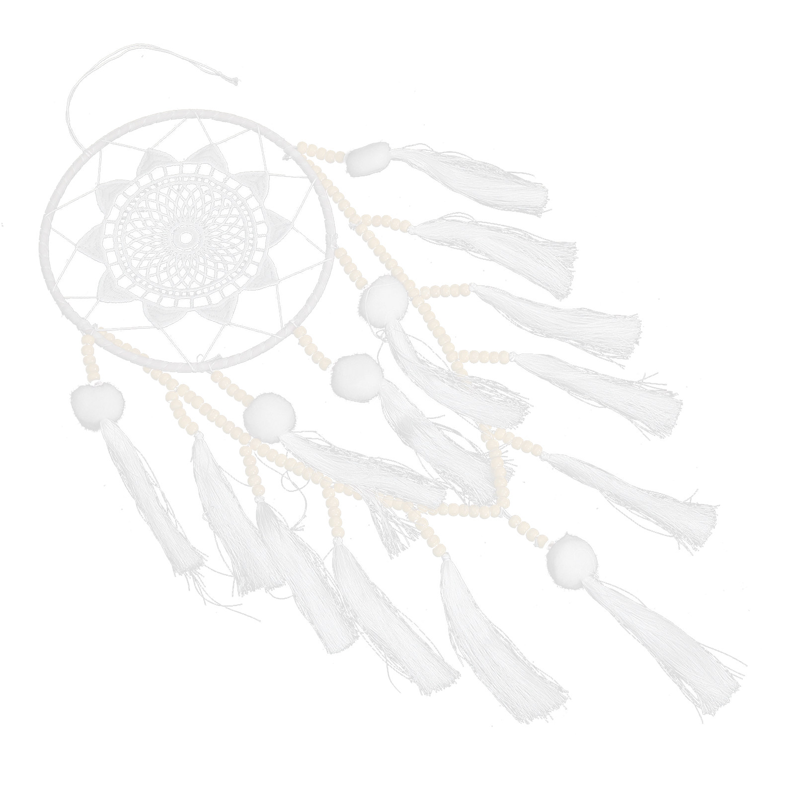 Large White Dreamcatcher Bohem - Macrame Wall Hanging review and price