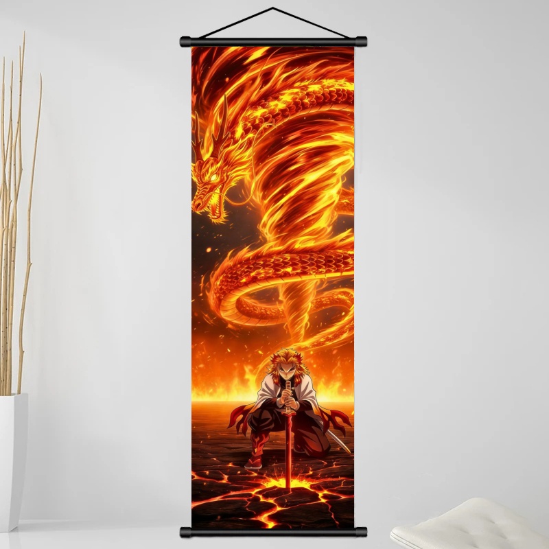 Demon Slayer Kyojuro Rengoku H - Home Decor Theme review and price