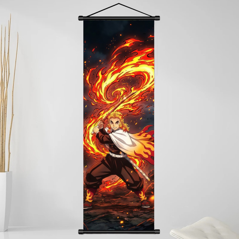 Demon Slayer Kyojuro Rengoku H - Home Decor Theme review and price