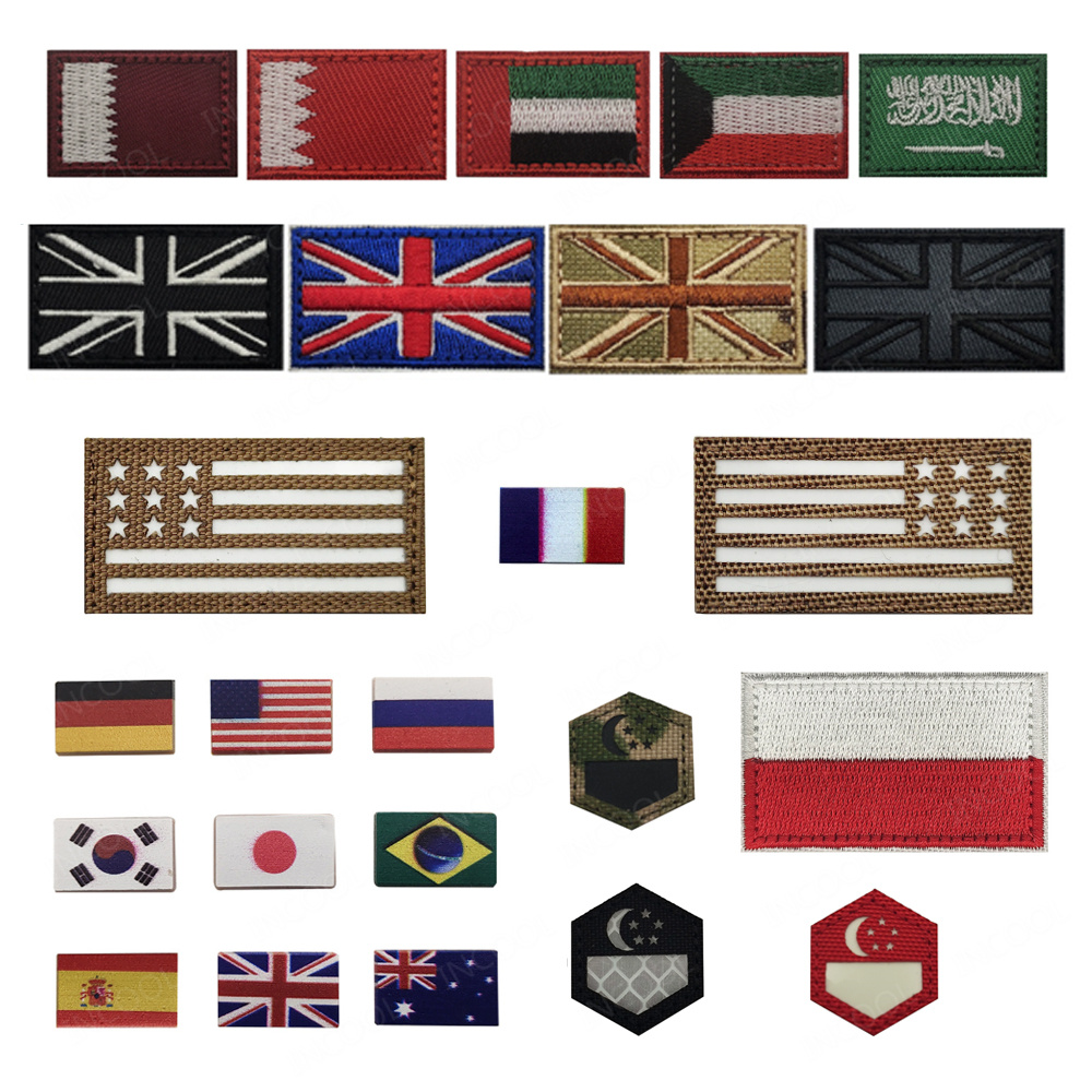 Mini Size Flag Patches USA Rus - Home Decor Uae review and price