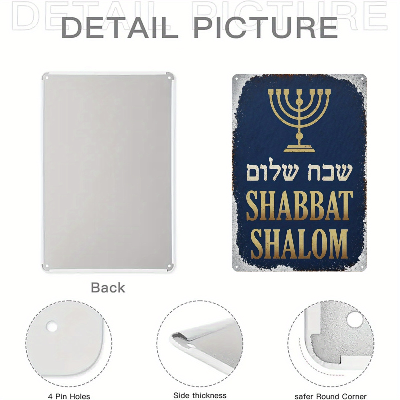 CIFBUY Vintage Aluminum Wall A - Home Decor Room review and price
