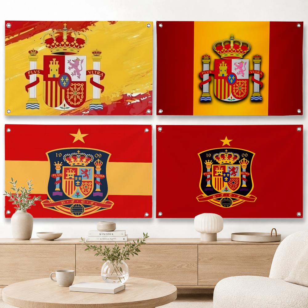 Location Spain Flags Home Yard - Home Decor Location review and price