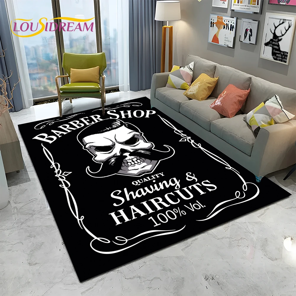 Barber Shop Sign 3D Skull Vint - Home Decor Online Shopping review and price