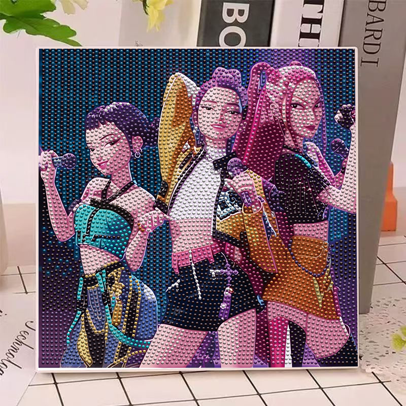 Anime Hunters Gilrs Lumi Mila  - Home Decor Painting review and price
