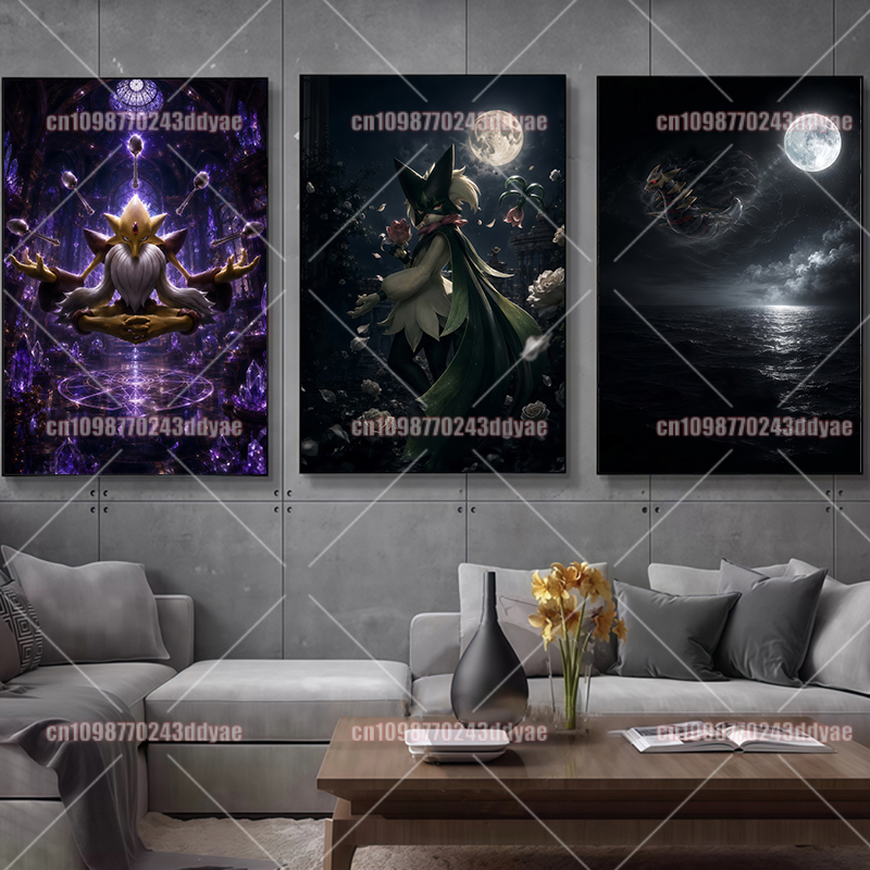 Anime Pokemon Character Canvas - Home Decor Painting review and price