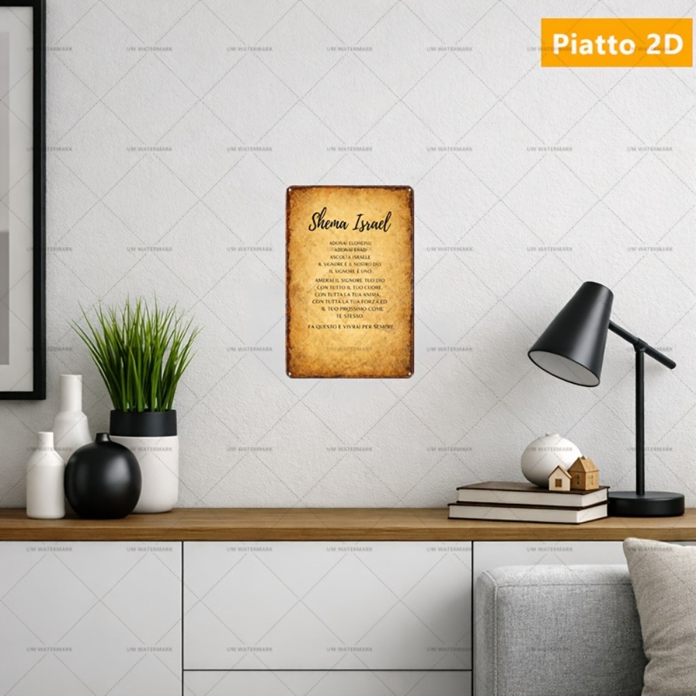 CIFBUY  Hebrew Scripture Alumi - Home Decor Room review and price