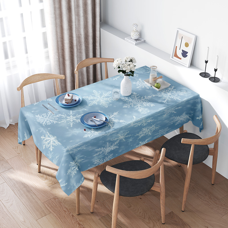 Snowflake Dining Tablecloth Wi - Home Decor Online Shopping review and price