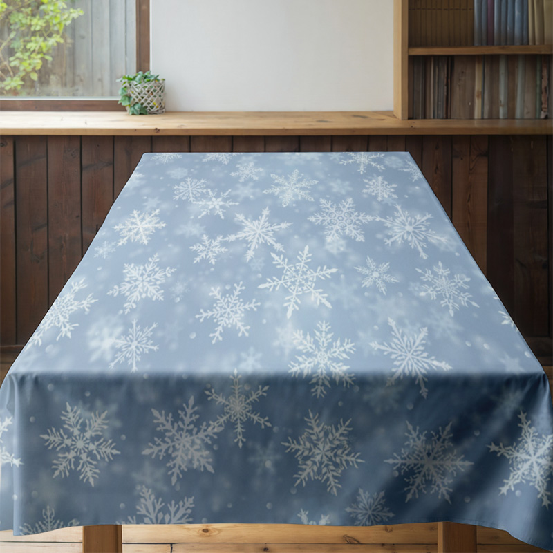 Snowflake Dining Tablecloth Wi - Home Decor Online Shopping review and price