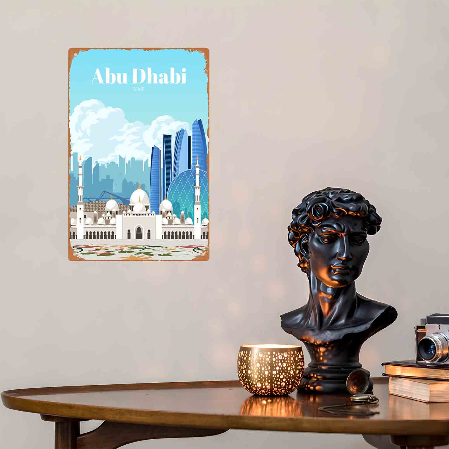 2D FLAT 1pc Abu Dhabi UAE Skyl - Home Decor Uae review and price